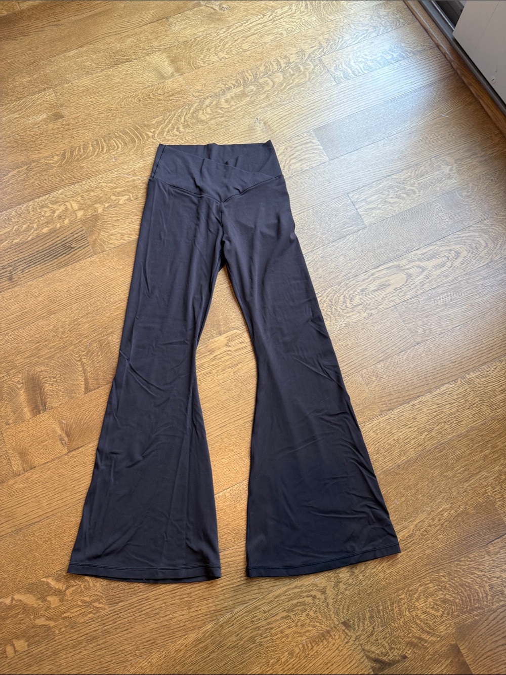 aerie Brown OFFLINE Flare Yoga Pants- Large Short Inseam